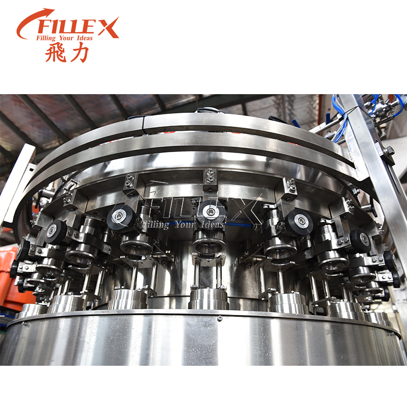 Carbonated Drink Can Filling And Sealing Machine