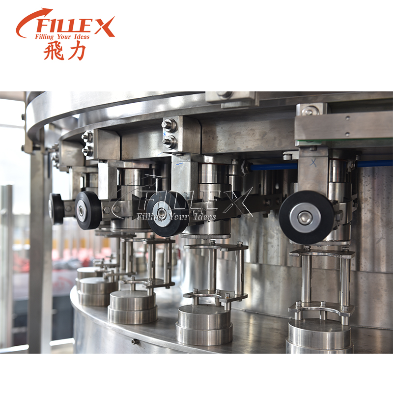 High Speed Carbonated Drink Tin Can Filling Production Line