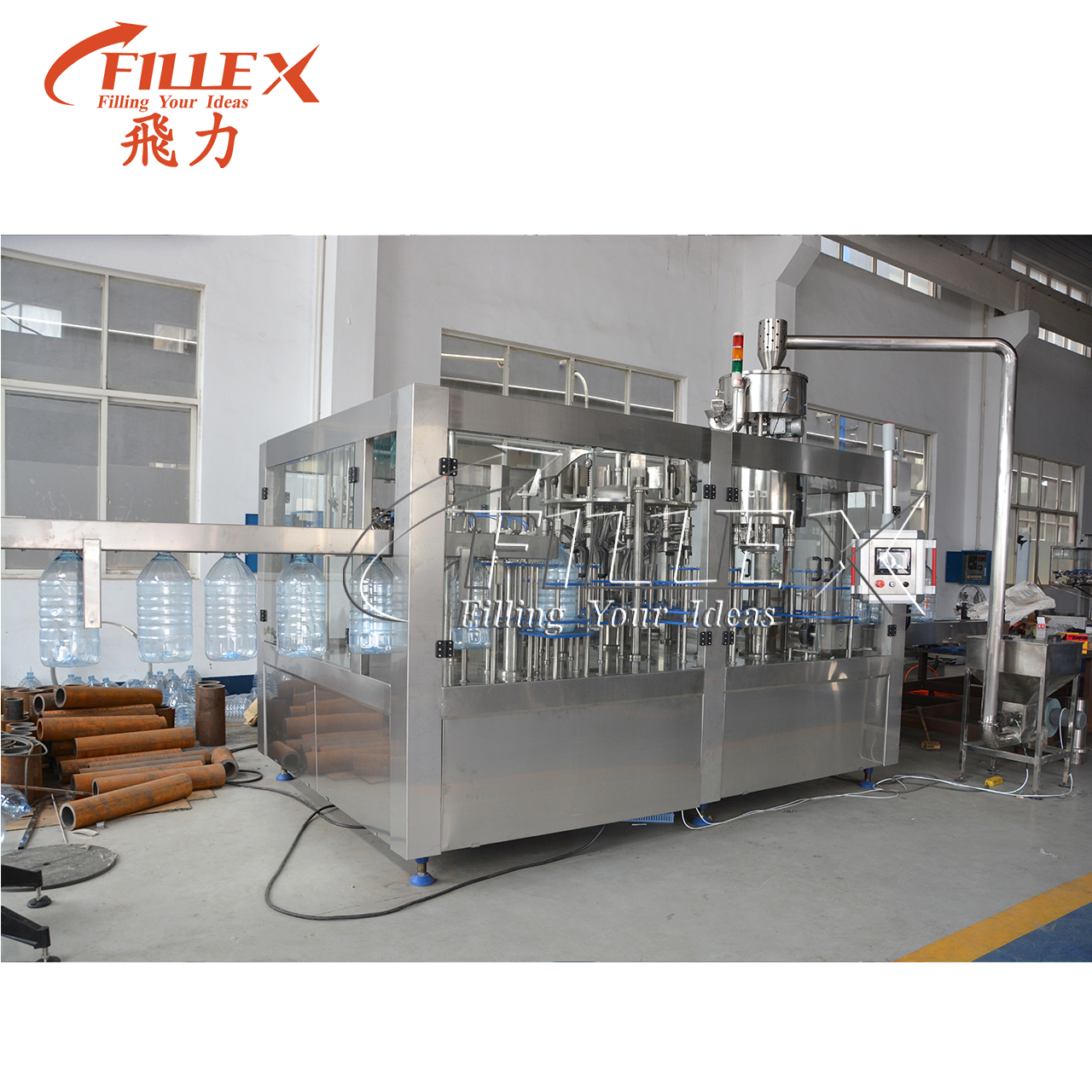 Pure Automatic Daliy Products Water Filling Making Production Machine