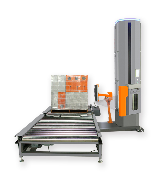Inline Fully Automatic Pallet Wrapping Machine
